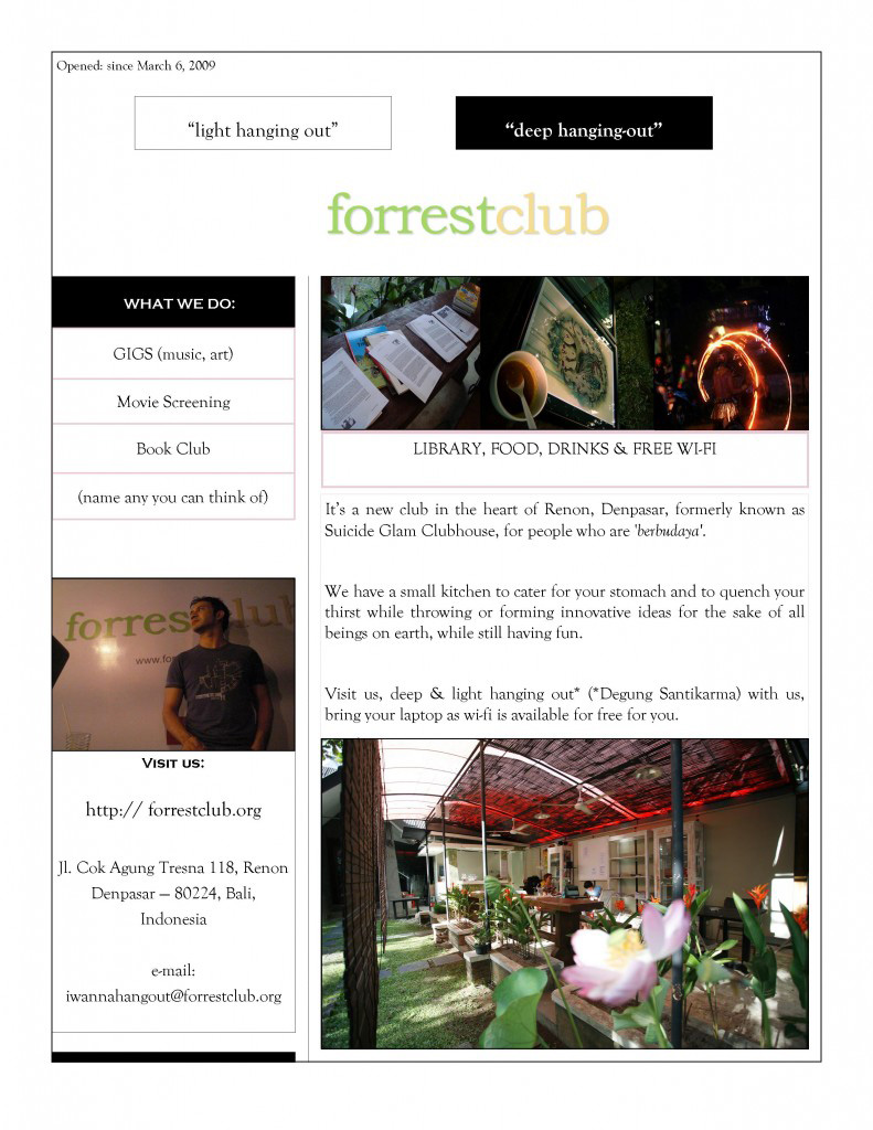 publication forrest Club